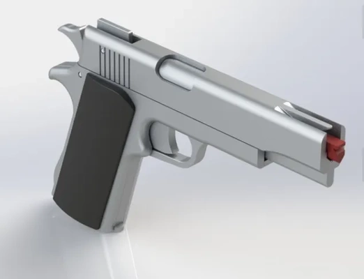 m1911 gomma cancellare gruppo musicale pistola 3d modelli scarica creality nube giocattolo pistole 3d print model - Mito3D