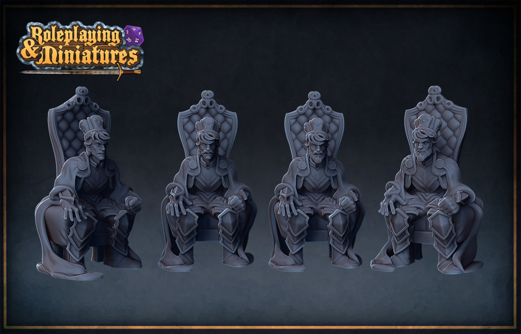 mad king Others 3D print model - Mito3D