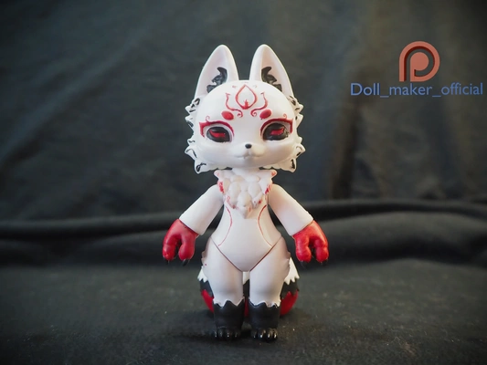 magnetico nendoroid kitsune kitsu 3d modelli scarica creality nube 3d print model - Mito3D