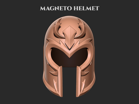 magneto casco 3d impresión modelo modelos descargar crealidad nube mascaras cascos 3d print model - Mito3D
