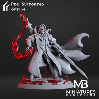 magnus vampire mage Men 3d print model - Mito3D