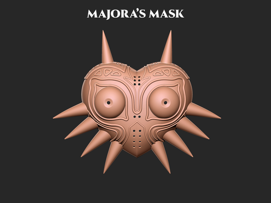 majora mascarar 3d impressão modelo modelos baixar crialidade nuvem máscaras capacetes 3d print model - Mito3D