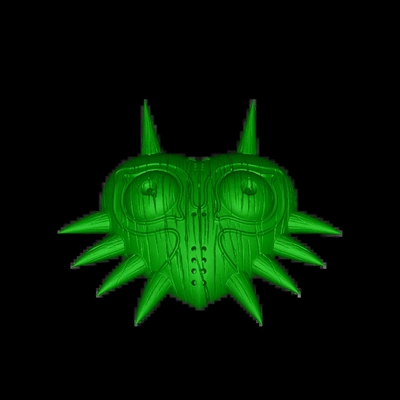 majora mask 3d models download creality cloud 3d print model - Mito3D