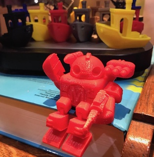 Makerbot Roboter bewaffnet breiter Gelenke 3d print model - Mito3D