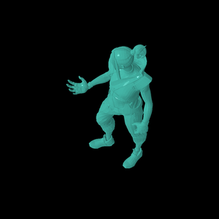 barulhento personagens 3d print model - Mito3D