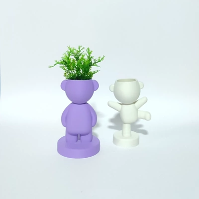 plant töpfe 3d modelle download realität wolke 3d print model - Mito3D