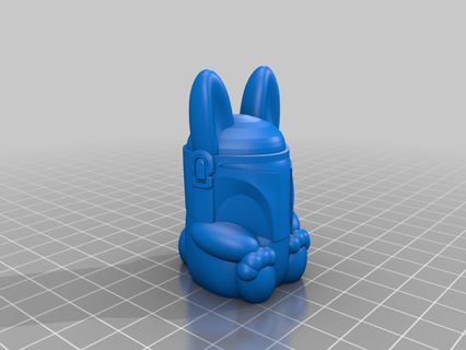 mandalorian easter bunny Others 3d print model - Mito3D