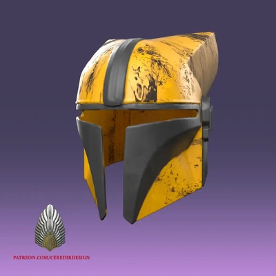 mandalorianer twilek helm 3d digital download modelle realität wolke 3d print model - Mito3D