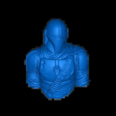 mando fracasso 3d modelos baixar crialidade nuvem 3d print model - Mito3D