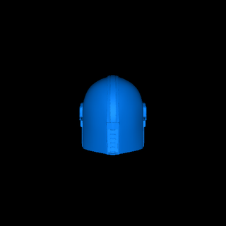 mando casco ficticio caracteres 3d print model - Mito3D