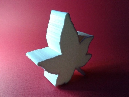 maple leaf nestable box v1 Others 3d print model - Mito3D