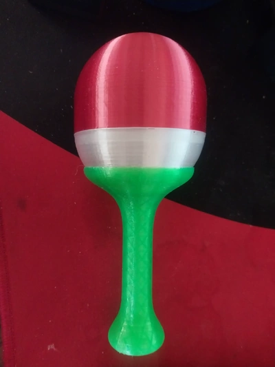 maraca müzikal enstrüman 3d modeller indir creality bulut 3d print model - Mito3D