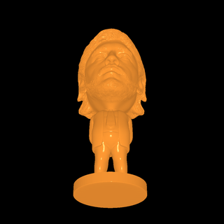 maradona caracteres 3d print model - Mito3D