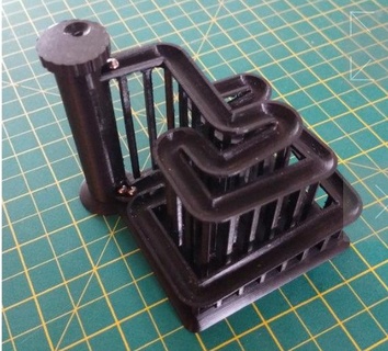 mármol rodillo artilugio electrónica 3d print model - Mito3D