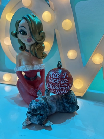 mariah weihnachten vorsichtig 3d modelle download realität wolke 3d print model - Mito3D