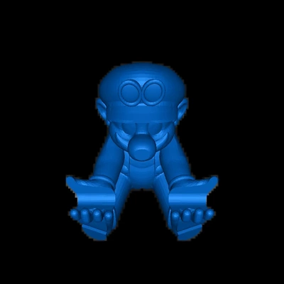 mario schalter stand kabel loch 3d modelle download realität wolke 3d print model - Mito3D