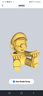 mario ficcional personagens 3d print model - Mito3D