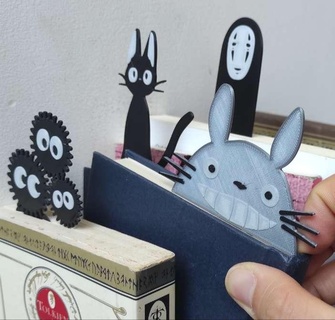 marque Totoro personagens 3d print model - Mito3D
