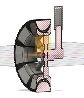 mars rober wheels Gadgets & Electronics 3d print model - Mito3D