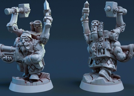 martelo personagens 3d print model - Mito3D