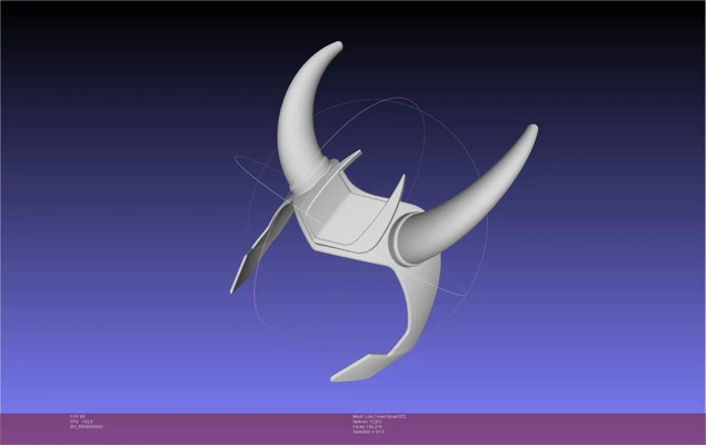 meraviglia loki corona 3d modelli scarica creality nube 3d print model - Mito3D