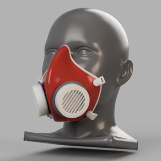 Maske Masken Helme 3d print model - Mito3D