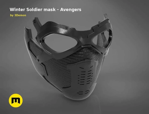 maschera 3d modelli scarica creality nube 3d print model - Mito3D