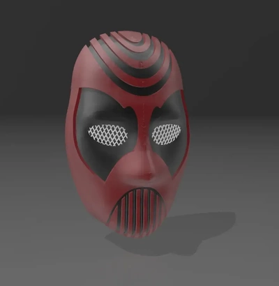 maske v3 3d modelle download realität wolke 3d print model - Mito3D