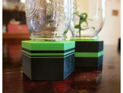masón tarro mini invernadero hogar casa decoración 3d print model - Mito3D