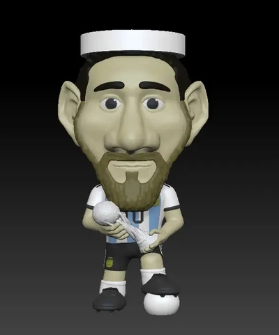 dostum messi 3d modeller indir creality bulut 3d print model - Mito3D