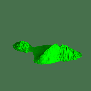 Maui stl natureza plantas 3d print model - Mito3D