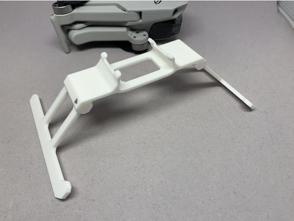 mavic mini split type iniş kızaklar el tutmak spor ekipman 3d print model - Mito3D