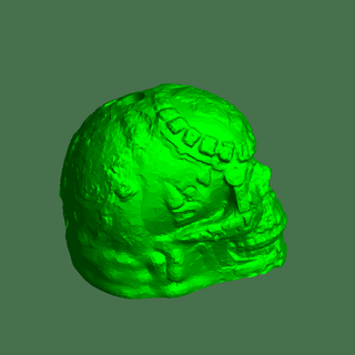 mayan death whistle Body Parts 3d print model - Mito3D