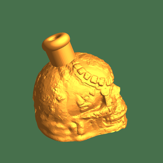 mayan death whistle Accessories 3d print model - Mito3D