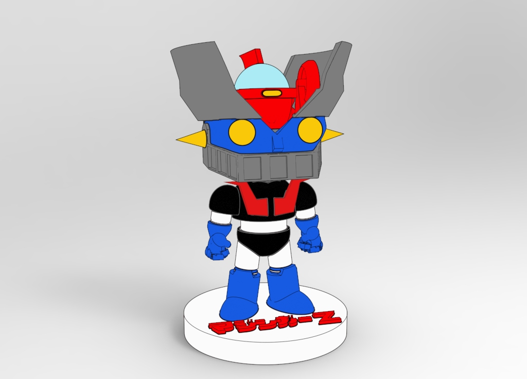 mazinger funko custom Others 3D print model - Mito3D