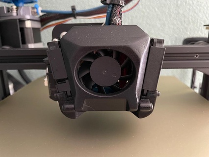 mbot3d mk2 remix ender7 style fan duct dual 4010 fans Machinery & Equipment 3d print model - Mito3D