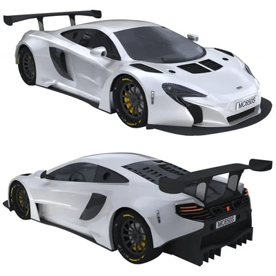 mclaren 650s gt3 3d modelos baixar crialidade nuvem 3d print model - Mito3D