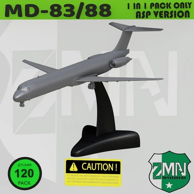 md 83 88 asp style 3d modelle download realität wolke 3d print model - Mito3D