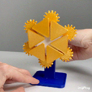 mechanical flower Gadgets & Electronics 3d print model - Mito3D