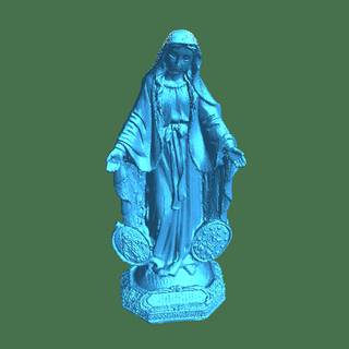 medalha miracoloso sculture culturale reliquie 3d print model - Mito3D