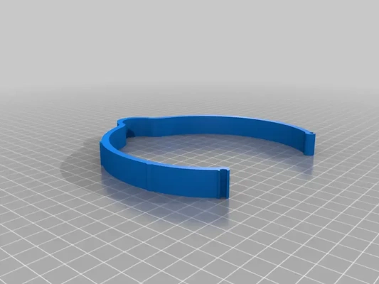 media roll clamp 3d models download creality cloud 3d print model - Mito3D