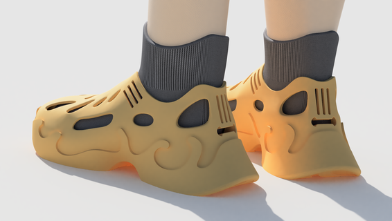 medieval Guerreiro 3d impressão sapato roupa tecnológica sapatos acessórios 3d print model - Mito3D