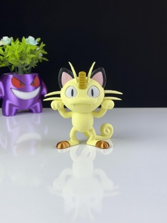 meowth multicolor Characters 3d print model - Mito3D