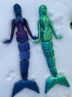 mermaids Dolls & Accessories 3d print model - Mito3D