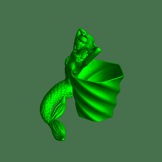 mermaids Fictional Characters 3d print model - Mito3D