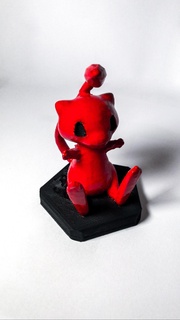 miado Pokémon ficcional personagens 3d print model - Mito3D