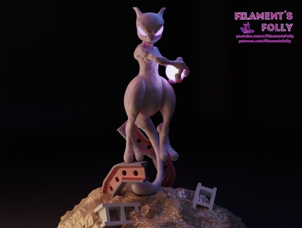 mewtwo Others 3d print model - Mito3D