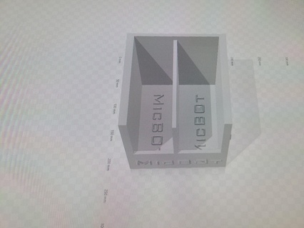 microbot 3d organizador herramientas 3d print model - Mito3D