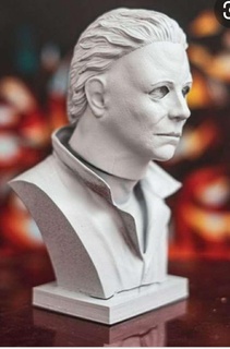 michael myers bust Fictional Characters 3d print model - Mito3D