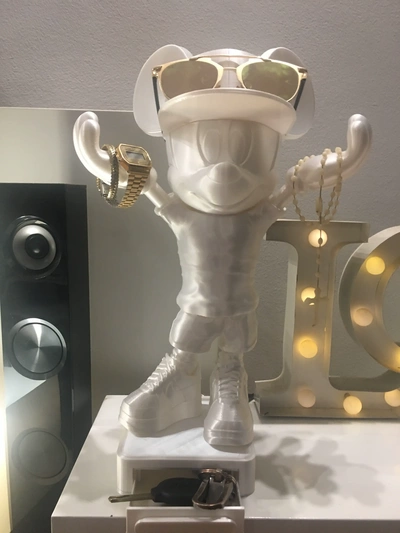 mickey figurine mains up 3d modèles télécharger créalité nuage 3d print model - Mito3D